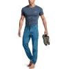 imageCQR Mens Lightweight Vent Hiking Pants WaterResistant ampamp Breathable Sports Outdoor Athletic Pants with Elastic WaistAscend Peak Glaucous