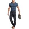 imageCQR Mens Lightweight Vent Hiking Pants WaterResistant ampamp Breathable Sports Outdoor Athletic Pants with Elastic WaistAscend Peak Utility Camo Black