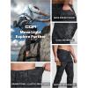 imageCQR Mens Lightweight Vent Hiking Pants WaterResistant ampamp Breathable Sports Outdoor Athletic Pants with Elastic WaistAscend Peak Utility Camo Black