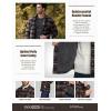 imageCQR Mens Plaid Flannel Shirt Jacket Long Sleeve Soft Warm SherpaQuilted Lined Jacket Outdoor Button UpZipFront JacketSherpa Lined Fossil Rock