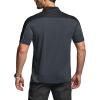 imageCQR Mens Polo Shirts Tactical Short Sleeve Golf Performance Shirts Lightweight Dry Fit UPF 50 PiqueCommander Charcoal