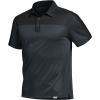 imageCQR Mens Polo Shirts Tactical Short Sleeve Golf Performance Shirts Lightweight Dry Fit UPF 50 PiqueCommander Charcoal