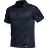 imageCQR Mens Polo Shirts Tactical Short Sleeve Golf Performance Shirts Lightweight Dry Fit UPF 50 PiqueCommander Police Navy