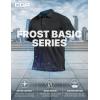 imageCQR Mens Polo Shirts Tactical Short Sleeve Golf Performance Shirts Lightweight Dry Fit UPF 50 PiqueFrost Basic Black