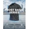 imageCQR Mens Polo Shirts Tactical Short Sleeve Golf Performance Shirts Lightweight Dry Fit UPF 50 PiqueFrost Basic Charcoal