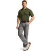 imageCQR Mens Polo Shirts Tactical Short Sleeve Golf Performance Shirts Lightweight Dry Fit UPF 50 PiqueFrost Essential Army Green