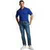 imageCQR Mens Polo Shirts Tactical Short Sleeve Golf Performance Shirts Lightweight Dry Fit UPF 50 PiqueFrost Essential Cobalt Blue