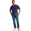 imageCQR Mens Polo Shirts Tactical Short Sleeve Golf Performance Shirts Lightweight Dry Fit UPF 50 PiqueFrost Essential Purple