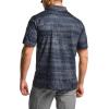 imageCQR Mens Polo Shirts Tactical Short Sleeve Golf Performance Shirts Lightweight Dry Fit UPF 50 PiqueFrost Essential Scale Charcoal