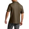 imageCQR Mens Polo Shirts Tactical Short Sleeve Golf Performance Shirts Lightweight Dry Fit UPF 50 PiqueFrost Essential Tundra