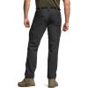 imageCQR Mens Quick Dry Tactical Pants Water Resistant Outdoor Pants Lightweight Stretch Cargo Work Hiking PantsRocky Cargo WBelt Black
