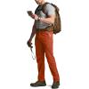 imageCQR Mens Quick Dry Tactical Pants Water Resistant Outdoor Pants Lightweight Stretch Cargo Work Hiking PantsRocky Cargo WBelt Burnt Orange
