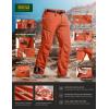 imageCQR Mens Quick Dry Tactical Pants Water Resistant Outdoor Pants Lightweight Stretch Cargo Work Hiking PantsRocky Cargo WBelt Burnt Orange