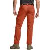 imageCQR Mens Quick Dry Tactical Pants Water Resistant Outdoor Pants Lightweight Stretch Cargo Work Hiking PantsRocky Cargo WBelt Burnt Orange