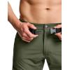 imageCQR Mens Quick Dry Tactical Pants Water Resistant Outdoor Pants Lightweight Stretch Cargo Work Hiking PantsRocky Cargo WBelt Fuscous Green