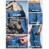 imageCQR Mens Quick Dry Tactical Pants Water Resistant Outdoor Pants Lightweight Stretch Cargo Work Hiking PantsRocky Cargo WBelt Glaucous