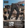 imageCQR Mens Quick Dry Tactical Pants Water Resistant Outdoor Pants Lightweight Stretch Cargo Work Hiking PantsRocky Z Black