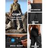 imageCQR Mens Quick Dry Tactical Pants Water Resistant Outdoor Pants Lightweight Stretch Cargo Work Hiking PantsRocky Z Black