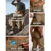 imageCQR Mens Quick Dry Tactical Pants Water Resistant Outdoor Pants Lightweight Stretch Cargo Work Hiking PantsRocky Z Hazelnut