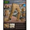 imageCQR Mens Quick Dry Tactical Pants Water Resistant Outdoor Pants Lightweight Stretch Cargo Work Hiking PantsRunyon Cargo Pants Cougar