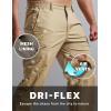 imageCQR Mens Quick Dry Tactical Pants Water Resistant Outdoor Pants Lightweight Stretch Cargo Work Hiking PantsRunyon Cargo Pants Dune Khaki