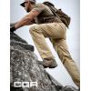 imageCQR Mens Quick Dry Tactical Pants Water Resistant Outdoor Pants Lightweight Stretch Cargo Work Hiking PantsRunyon Cargo Pants Dune Khaki