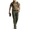 imageCQR Mens Quick Dry Tactical Pants Water Resistant Outdoor Pants Lightweight Stretch Cargo Work Hiking PantsRunyon Cargo Pants Green Kelp