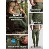 imageCQR Mens Quick Dry Tactical Pants Water Resistant Outdoor Pants Lightweight Stretch Cargo Work Hiking PantsRunyon Cargo Pants Green Kelp