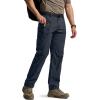 imageCQR Mens Quick Dry Tactical Pants Water Resistant Outdoor Pants Lightweight Stretch Cargo Work Hiking PantsRunyon Cargo Pants Navy