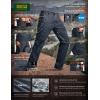 imageCQR Mens Quick Dry Tactical Pants Water Resistant Outdoor Pants Lightweight Stretch Cargo Work Hiking PantsRunyon Cargo Pants Navy