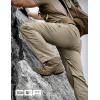 imageCQR Mens Quick Dry Tactical Pants Water Resistant Outdoor Pants Lightweight Stretch Cargo Work Hiking PantsRunyon Cargo Pants Sandstorm