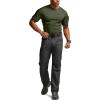 imageCQR Mens Short Sleeve Military Tactical TShirt Athletic Gym Training Army Shirts Outdoor Hiking Workout ShirtFrost Pro Crewneck Army Green