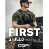 imageCQR Mens Short Sleeve Military Tactical TShirt Athletic Gym Training Army Shirts Outdoor Hiking Workout ShirtFrost Pro Crewneck Army Green