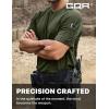 imageCQR Mens Short Sleeve Military Tactical TShirt Athletic Gym Training Army Shirts Outdoor Hiking Workout ShirtFrost Pro Crewneck Army Green