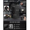imageCQR Mens Short Sleeve Military Tactical TShirt Athletic Gym Training Army Shirts Outdoor Hiking Workout ShirtFrost Pro Crewneck Black