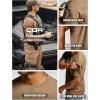 imageCQR Mens Short Sleeve Military Tactical TShirt Athletic Gym Training Army Shirts Outdoor Hiking Workout ShirtFrost Pro Crewneck Coyote