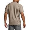 imageCQR Mens Short Sleeve Military Tactical TShirt Athletic Gym Training Army Shirts Outdoor Hiking Workout ShirtFrost Pro Crewneck Khaki