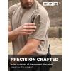 imageCQR Mens Short Sleeve Military Tactical TShirt Athletic Gym Training Army Shirts Outdoor Hiking Workout ShirtFrost Pro Crewneck Khaki
