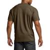 imageCQR Mens Short Sleeve Military Tactical TShirt Athletic Gym Training Army Shirts Outdoor Hiking Workout ShirtFrost Pro Crewneck Tundra