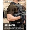 imageCQR Mens Short Sleeve Military Tactical TShirt Athletic Gym Training Army Shirts Outdoor Hiking Workout ShirtFrost Pro Crewneck Tundra