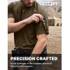 imageCQR Mens Short Sleeve Military Tactical TShirt Athletic Gym Training Army Shirts Outdoor Hiking Workout ShirtFrost Pro Crewneck Tundra