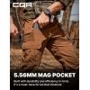 imageCQR Mens Tactical Pants Water Resistant Ripstop Cargo Pants Lightweight EDC Work Hiking Pants Outdoor Apparel