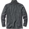 imageCQR Mens Thermal Fleece Quarter Zip Sweater Outdoor Lightweight Long Sleeve Pullover Casual Mock Neck Polo SweatersCrest Charcoal