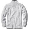imageCQR Mens Thermal Fleece Quarter Zip Sweater Outdoor Lightweight Long Sleeve Pullover Casual Mock Neck Polo SweatersCrest Light Grey
