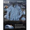 imageCQR Mens Thermal Fleece Quarter Zip Sweater Outdoor Lightweight Long Sleeve Pullover Casual Mock Neck Polo SweatersCrest Ocean
