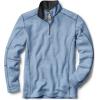 imageCQR Mens Thermal Fleece Quarter Zip Sweater Outdoor Lightweight Long Sleeve Pullover Casual Mock Neck Polo SweatersCrest Ocean