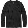 imageCQR Mens UPF50 Sun Protection Shirts Quick Dry Long Sleeve Rash Guard Athletic Running Workout Fishing Cooling ShirtsBasic Black