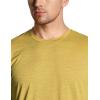 imageCQR Mens UPF50 Sun Protection Shirts Quick Dry Long Sleeve Rash Guard Athletic Running Workout Fishing Cooling ShirtsBasic Desert Yellow