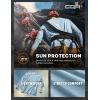 imageCQR Mens UPF50 Sun Protection Shirts Quick Dry Long Sleeve Rash Guard Athletic Running Workout Fishing Cooling ShirtsBasic Ocean