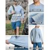 imageCQR Mens UPF50 Sun Protection Shirts Quick Dry Long Sleeve Rash Guard Athletic Running Workout Fishing Cooling ShirtsBasic Ocean